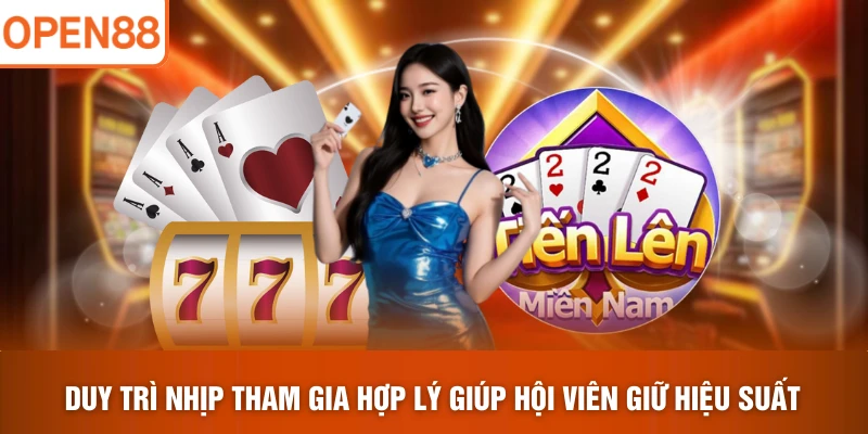 Duy trì nhịp tham gia hợp lý giúp hội viên giữ hiệu suất